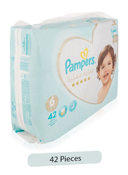 Pampers Premium Care Diapers, Size 6, 13+ kg, 42 Count