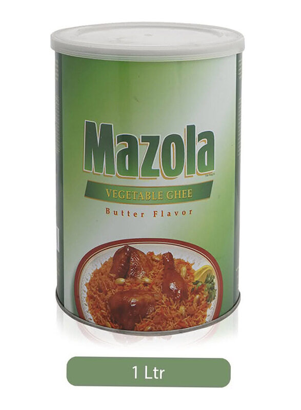

Mazola Butter Flavor Vegetable Ghee, 1 Liters