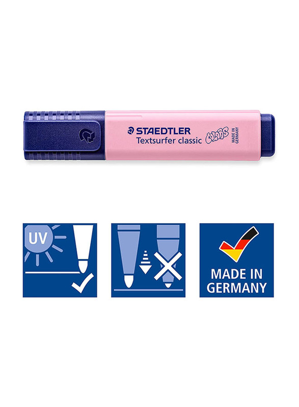 Staedtler Textsurfer Highlighter Set, 6 Pieces, Multicolour