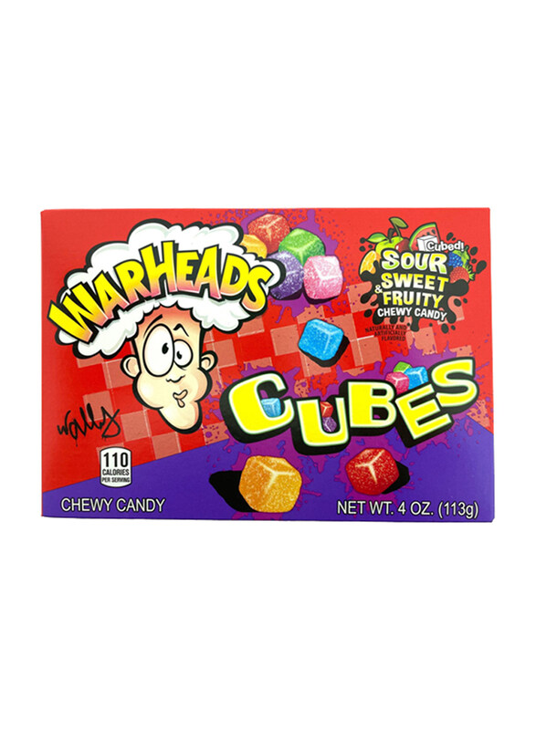 

Warheads Chewy Cubes Box, 113g