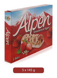 Alpen Strawberry & Yogurt Bars - 145g