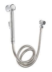 Verkk 120cm Shut-off Shower 1 Function Flexible Pvc Hose, Silver