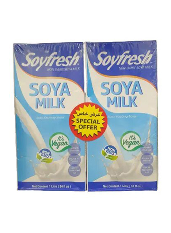 Soy Fresh Soya Milk Normal, 1 Liter