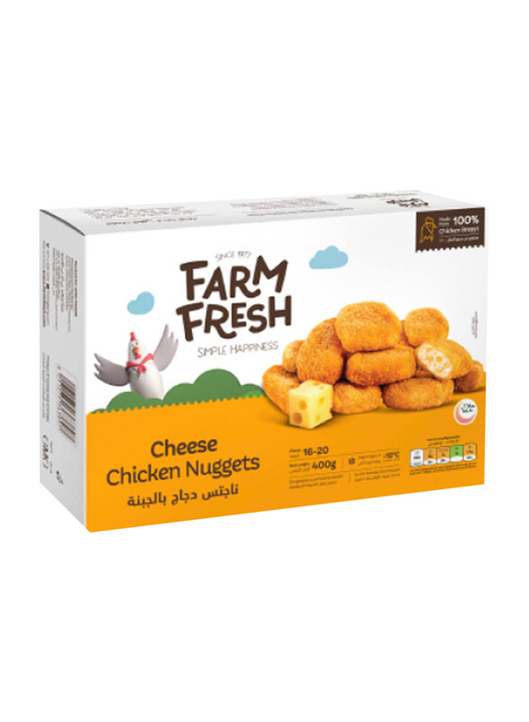 

Farm Fresh Chicken Cheese Nuggets, 400g