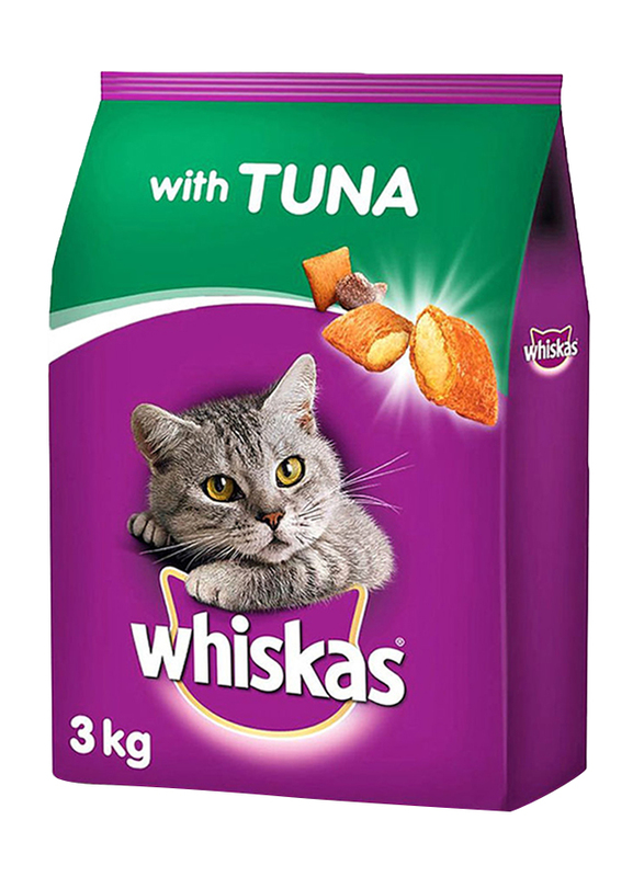 Whiskas Tuna Dry Cat Food, 3 Kg