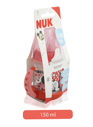 Nuk Trinklernflasche Baby Feeding Learner Bottle 150ml, Minnie, Pink