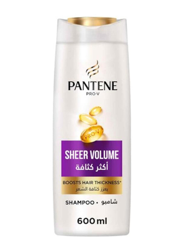 

Pantene Pro-V Sheer Volume Shampoo for Fine Hair, 600ml