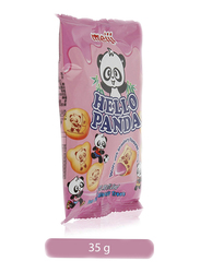 Meiji Hello Panda Biscuits with Strawberry Flavor Filling, 35g