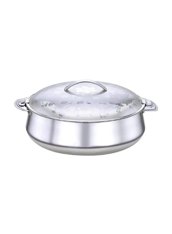 

Pradeep 6L Sabihah Stainless Steel Hotpot, Silver/Gold