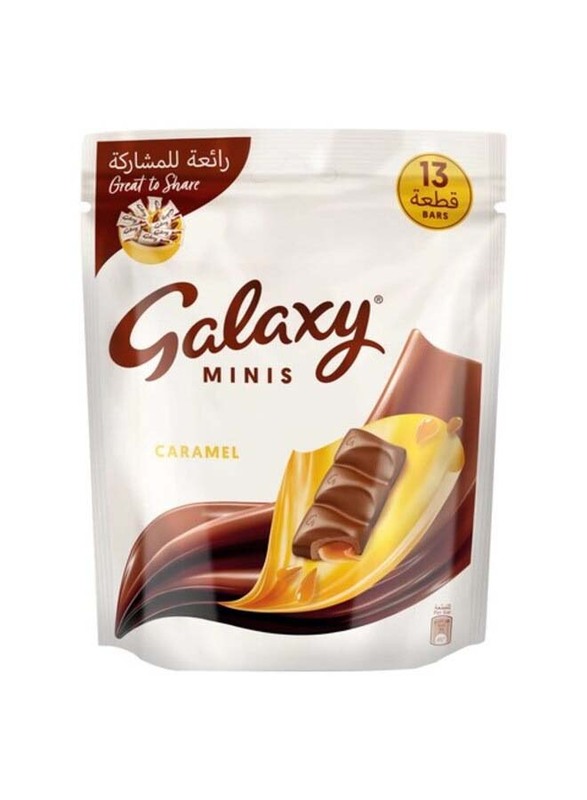 Galaxy Minis Caramel Chocolate Bar, 182g