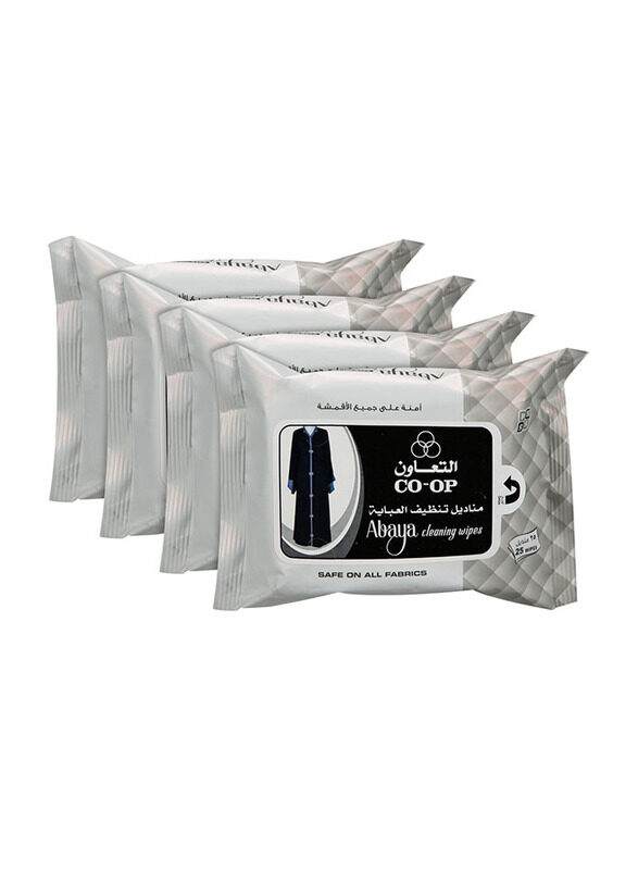 

CO-OP Abaya Cleaning Wipes - 25 Wipes