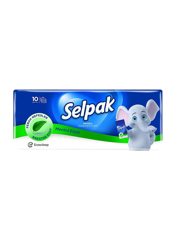 

Selpak Menthol Tissue - 4 Pieces