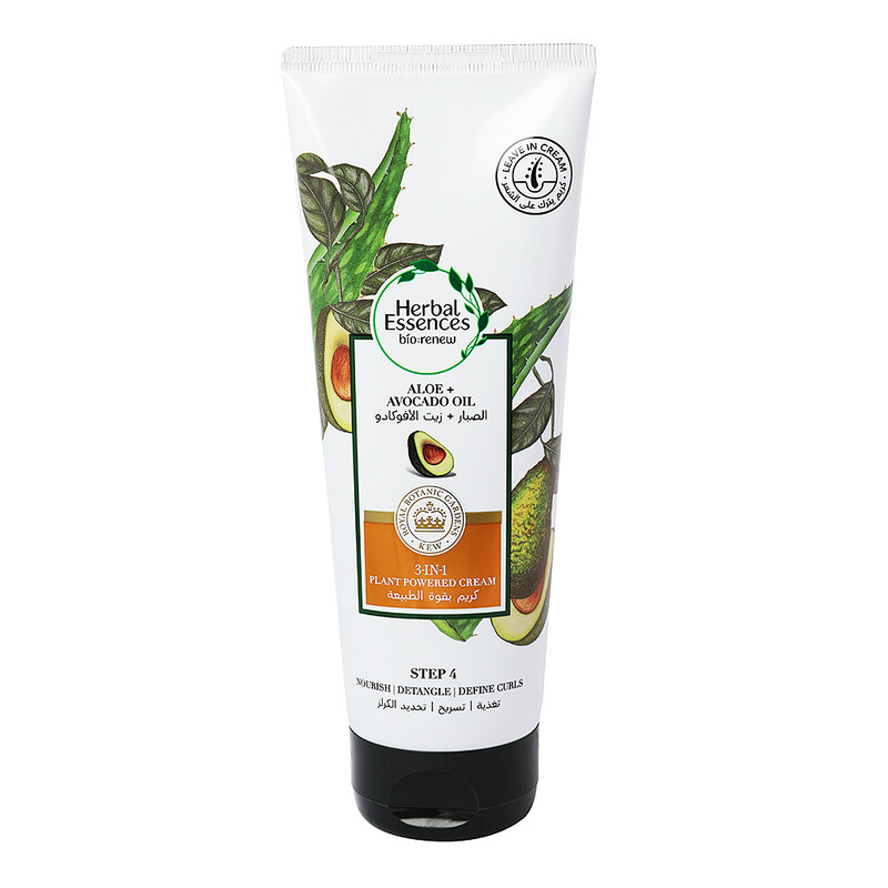 

Herbal Essence Aloe and Avocado Oil 3-in-1 Plant Powered Cream, 180ml
