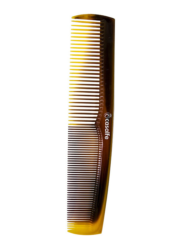 

Casalfe Tortoise Shell Comb for All Hair Types, Large, Brown
