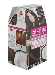 L'Oreal Paris Casting Cream Gloss Hair Color - 323 Dark Warm Brown