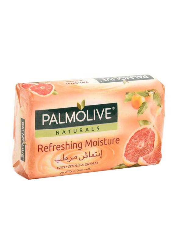 Palmolive Refreshing Moisture with Citrus & Cream Soap Bar, 120gm