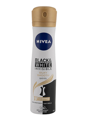 Nivea Black & White Silky Smooth Deodorant, 150ml