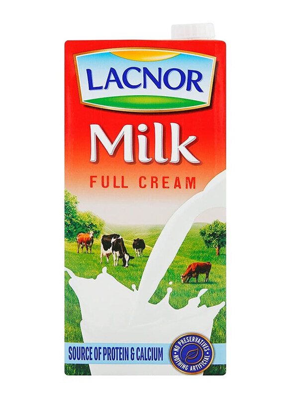 

Lacnor Full Cream Milk Carton - 12 x 1 Ltr