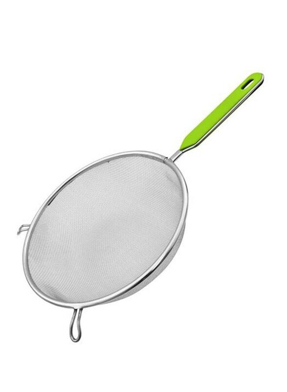 

Fackelmann 25cm Stainless Steel Strainer, Green