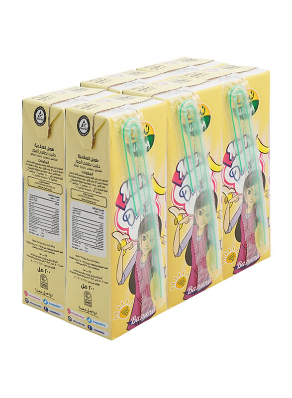 

Nada Banana Flavor Long Life Milk - 6 x 200ml
