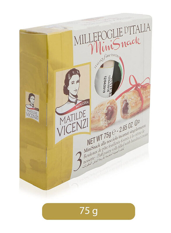 

Matilde Vicenzi Millefoglie D'Italia Mini Snack, 75g