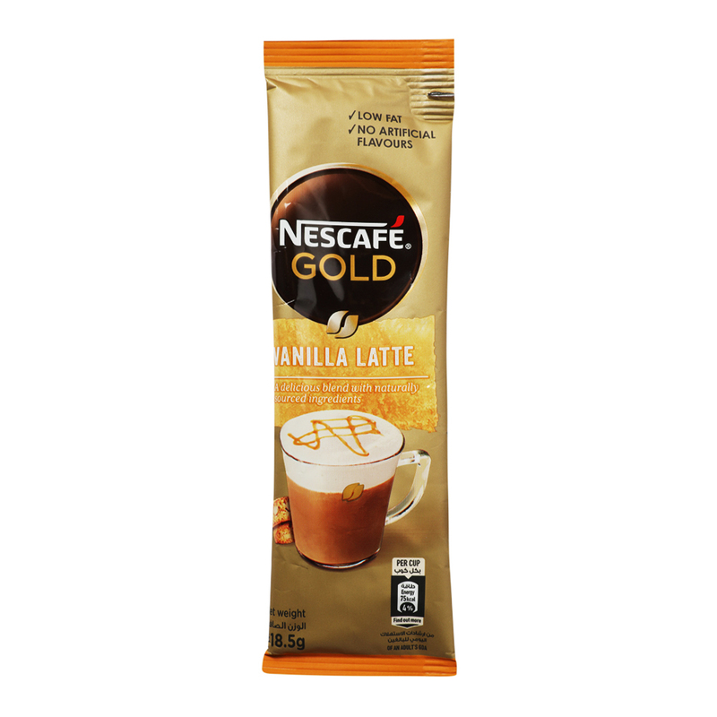 Nescafe 3in1 Vanilla Latte Instant Coffee 6 x 15g Sachets, Instant &  Ground Coffee