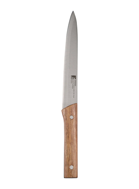 

Bergner 20cm Stainless Steel Nature Slicer Knife, Silver