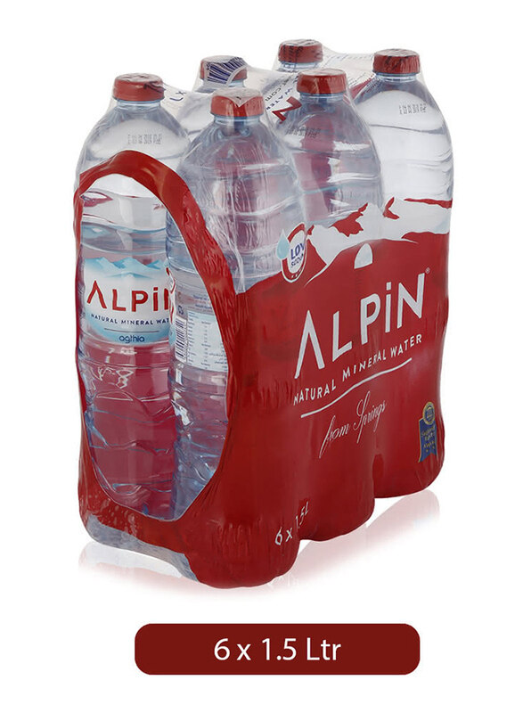 

Alpin Natural Mineral Water - 6 x 1.5 Ltr