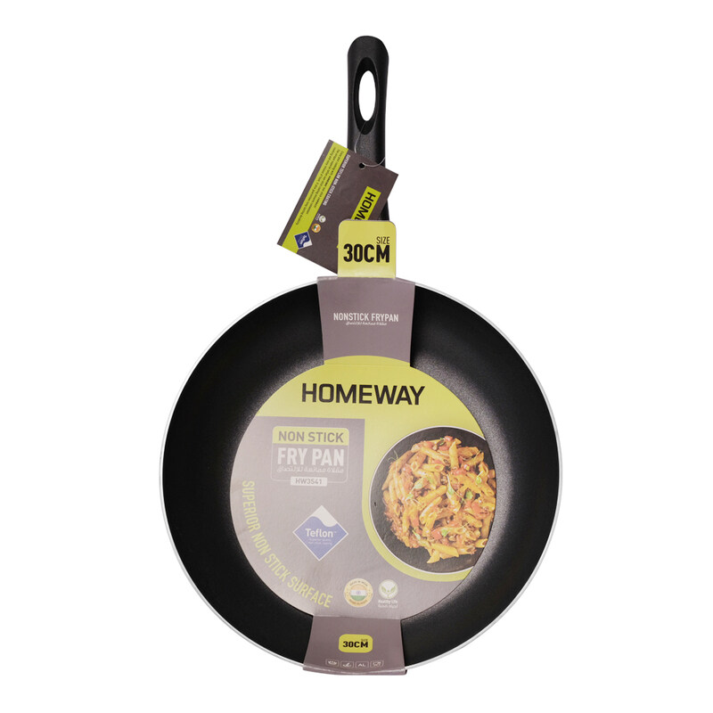 Homeway 30cm Non-Stick Fry Pan, Red