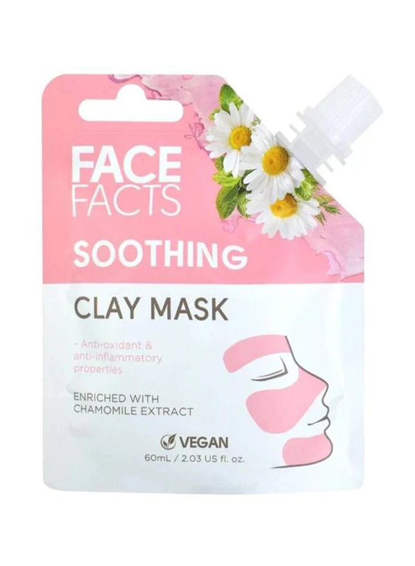 Face Facts Soothing Clay Mud Mask, 60ml