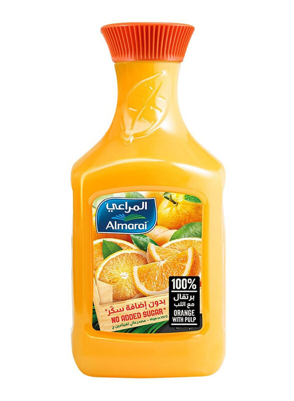 

Al Marai Almarai Juice Orange With Pulp, 1.5 Liters, No Added Sugar