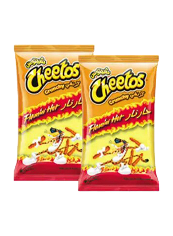 Cheetos Crunchy Flaming Hot, 2 x 190g