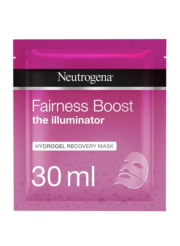 Neutrogena Fairness Boost Hydrogel Recovery Face Mask, 30ml