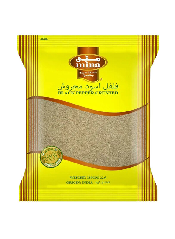 

Mina Black Pepper Crushed, 180g