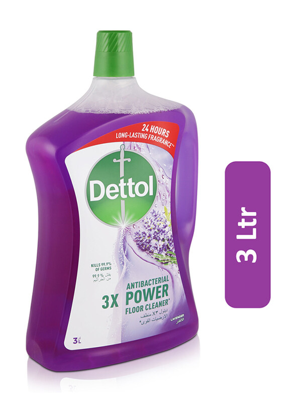 

Dettol Lavender Antibacterial Power Floor Cleaner, 3 Liters