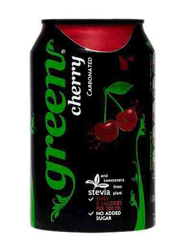 

Green Cherry carbonated Can - 330ml