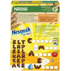 Nesquik Chocolate Alphabets Breakfast Cereal, 335g