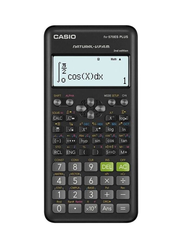 Casio FX-570ES Plus (2nd Edition) Scientific Calculator, Silver