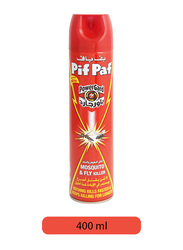 Pif Paf PowerGard Mosquito and Fly Killer, 1 Piece, 400ml