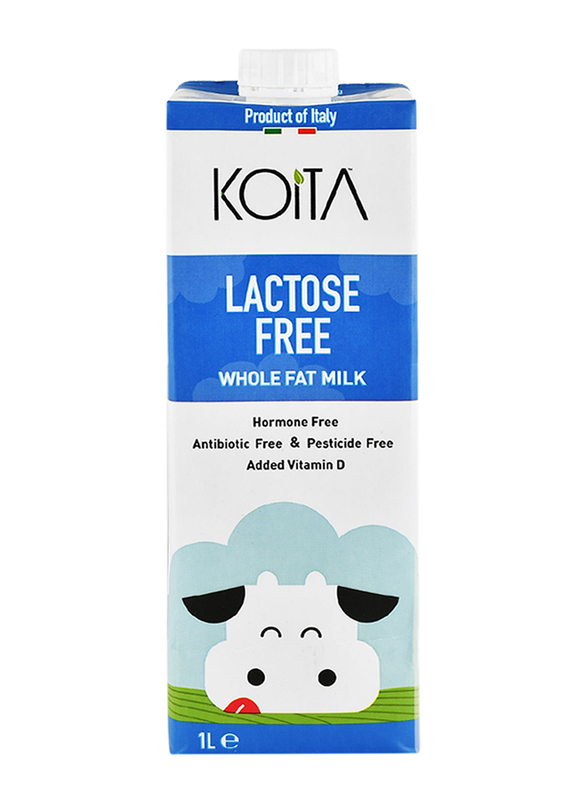 Koita Lactose Free Whole Fat Milk, 1 Liter