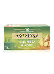 Twinings Green Tea & Ginger, 25 Tea Bags