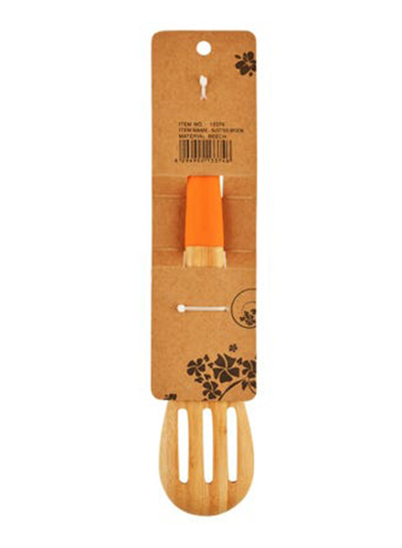 

Kmark Wooden Slotted Spoon, Brown