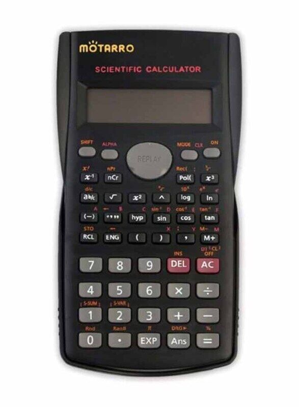 

Motarro Scientific Calculator, Black