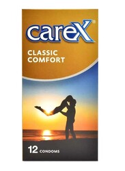 Carex Classic Comfort Condom, 12 Piece