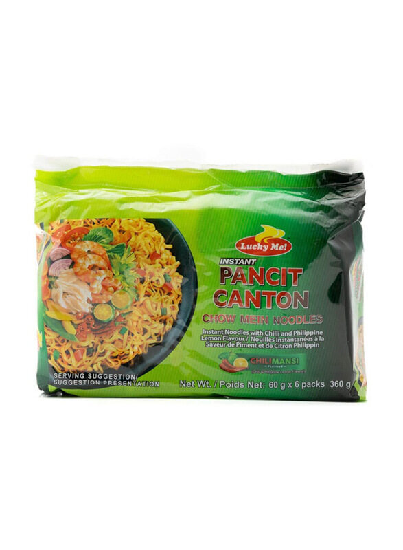 

Lucky Me Instant Pancit Canton Chilimansi, 6 Packs