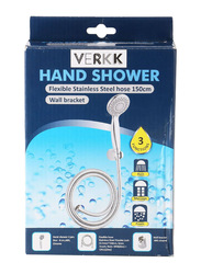 Verkk 1.5cm Stainless Steel Hand Shower, Silver