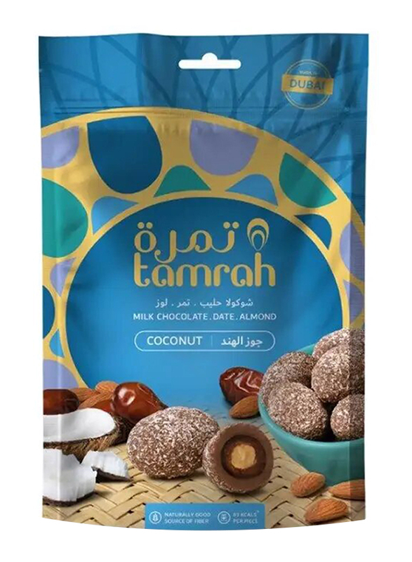Tamrah Coconut Chocolate Zipper Bag, 100g