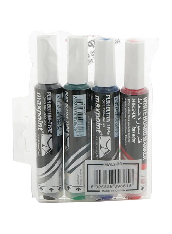 Xtouch Maxpoint White Board Marker - 4 Pieces