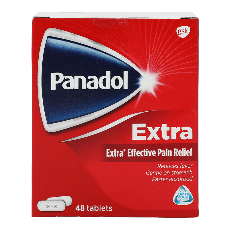 

Panadol Extra with Optizorb Effective Pain Relief Tablets, 48 Tablets