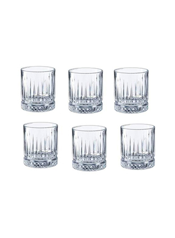 Pasabahce 60ml 6-Piece elysia Tumbler, Clear